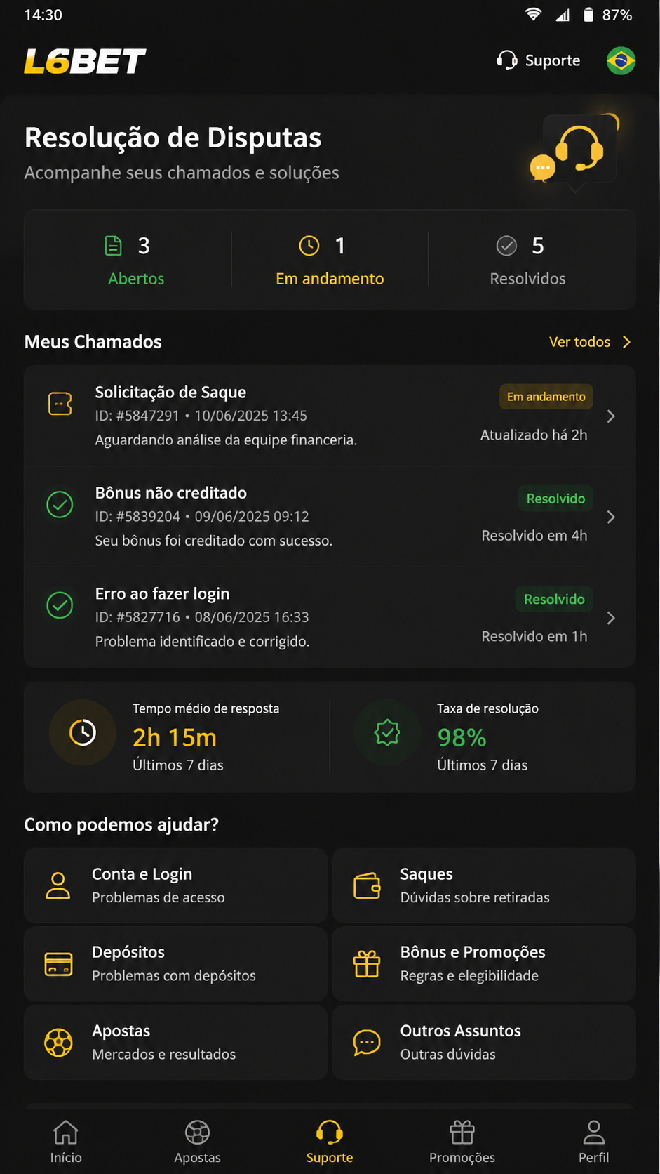 l6bet screenshot