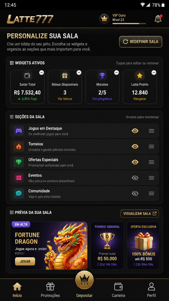 Latte777 screenshot