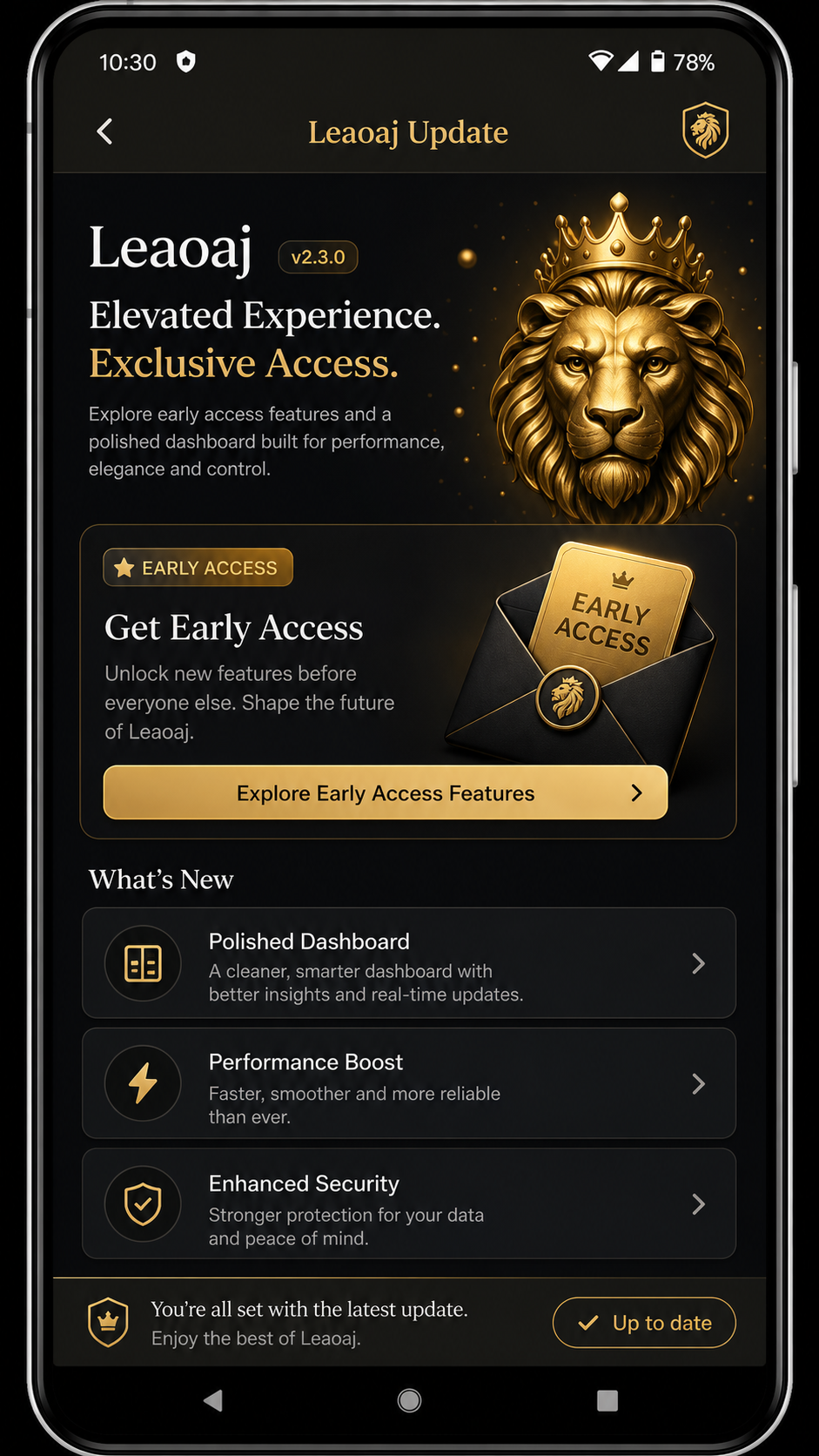 Leaoaj screenshot