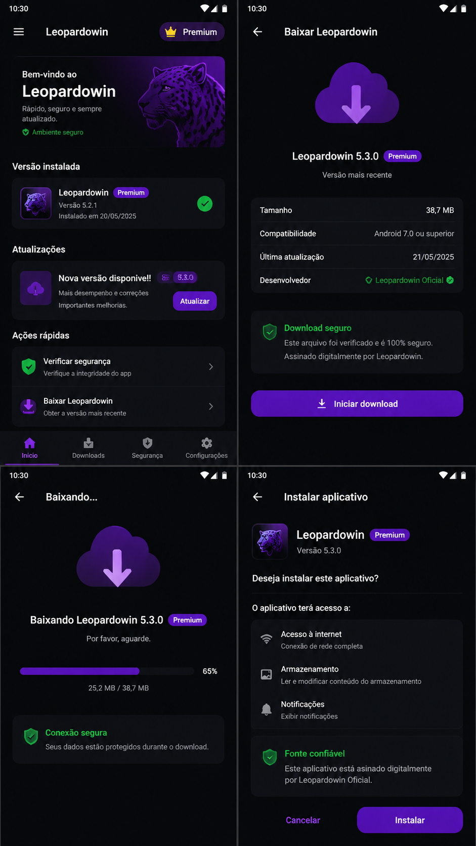 Leopardowin screenshot