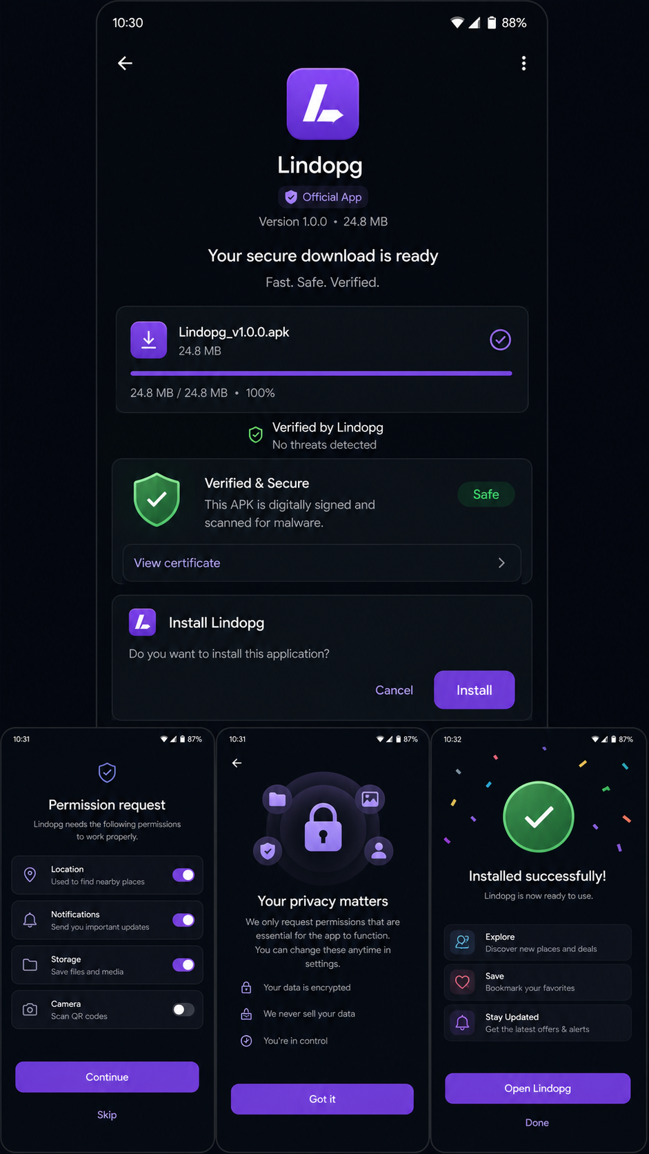 Lindopg screenshot