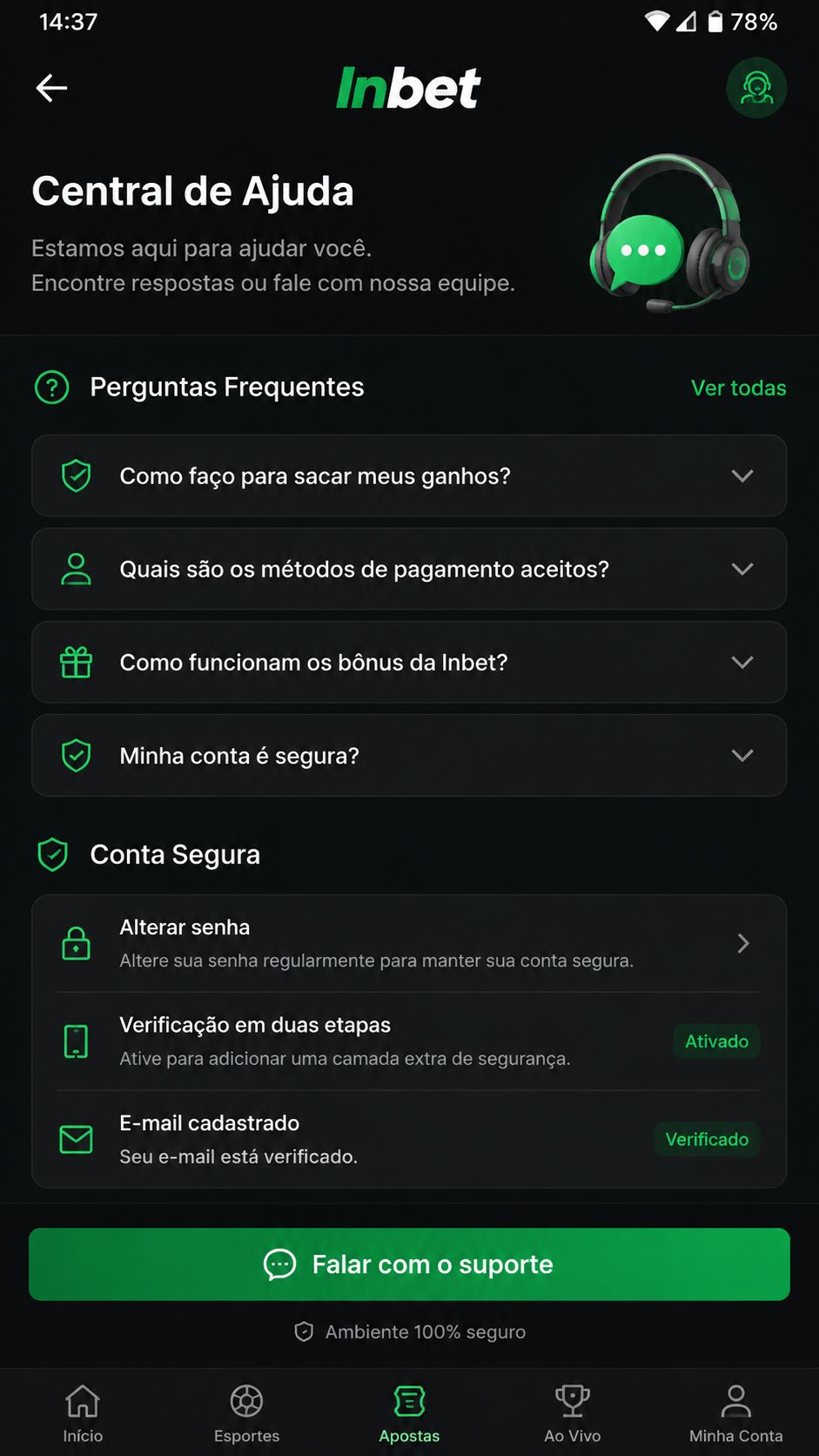 lnbet screenshot
