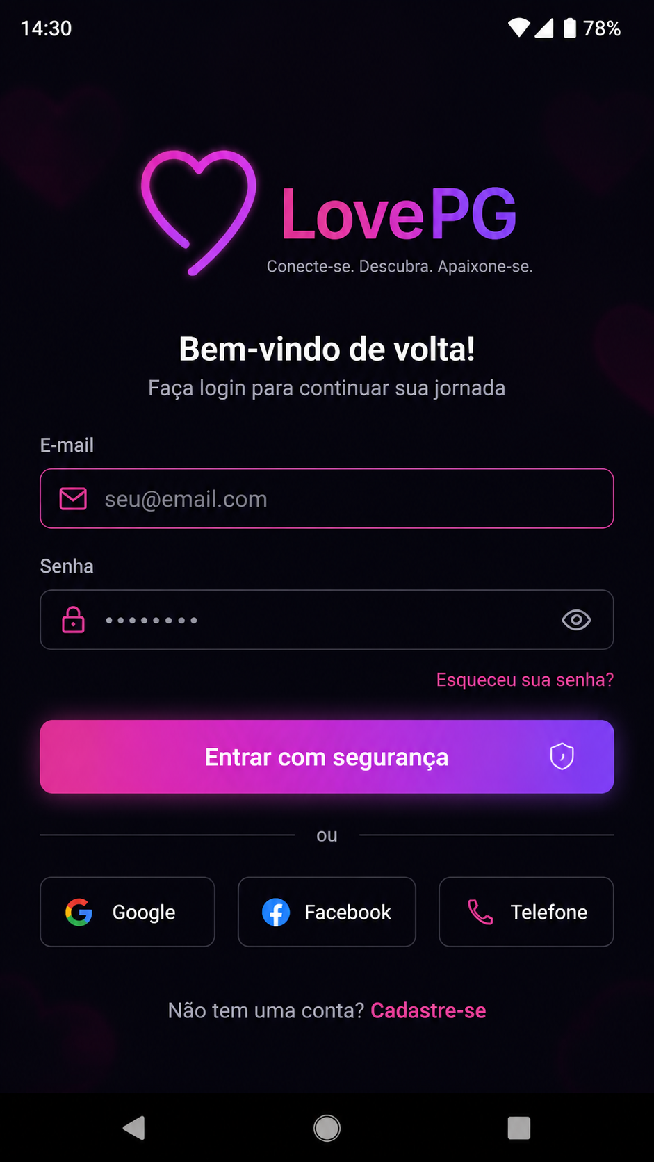 LovePG screenshot
