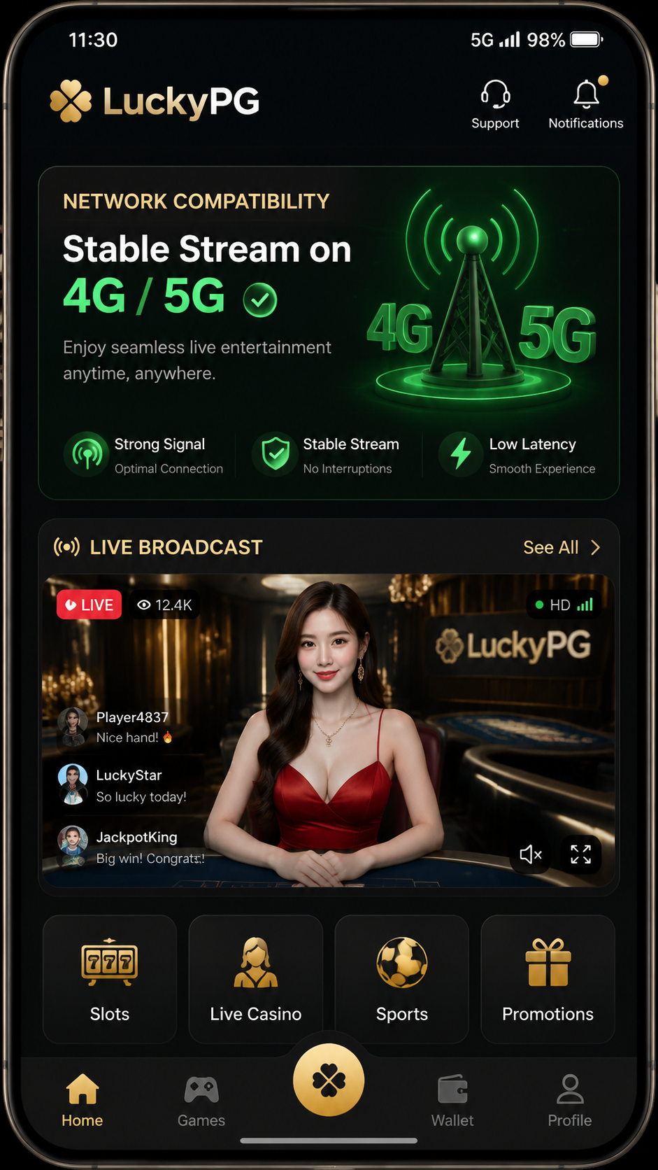 LuckyPG screenshot