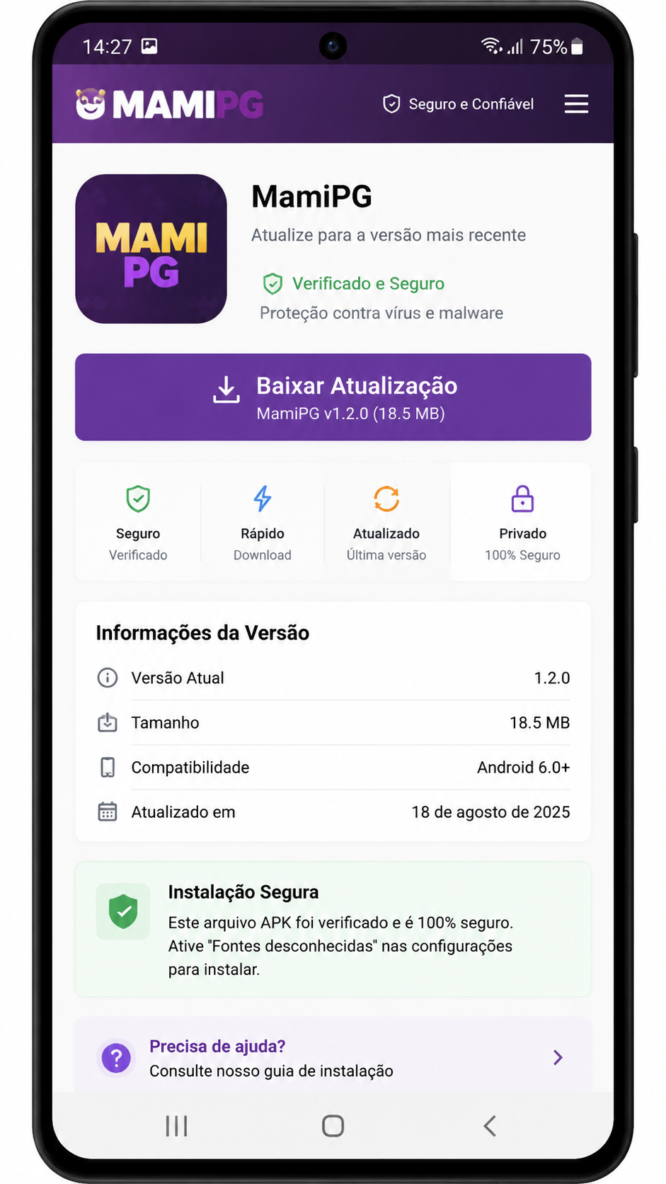 mamipg screenshot