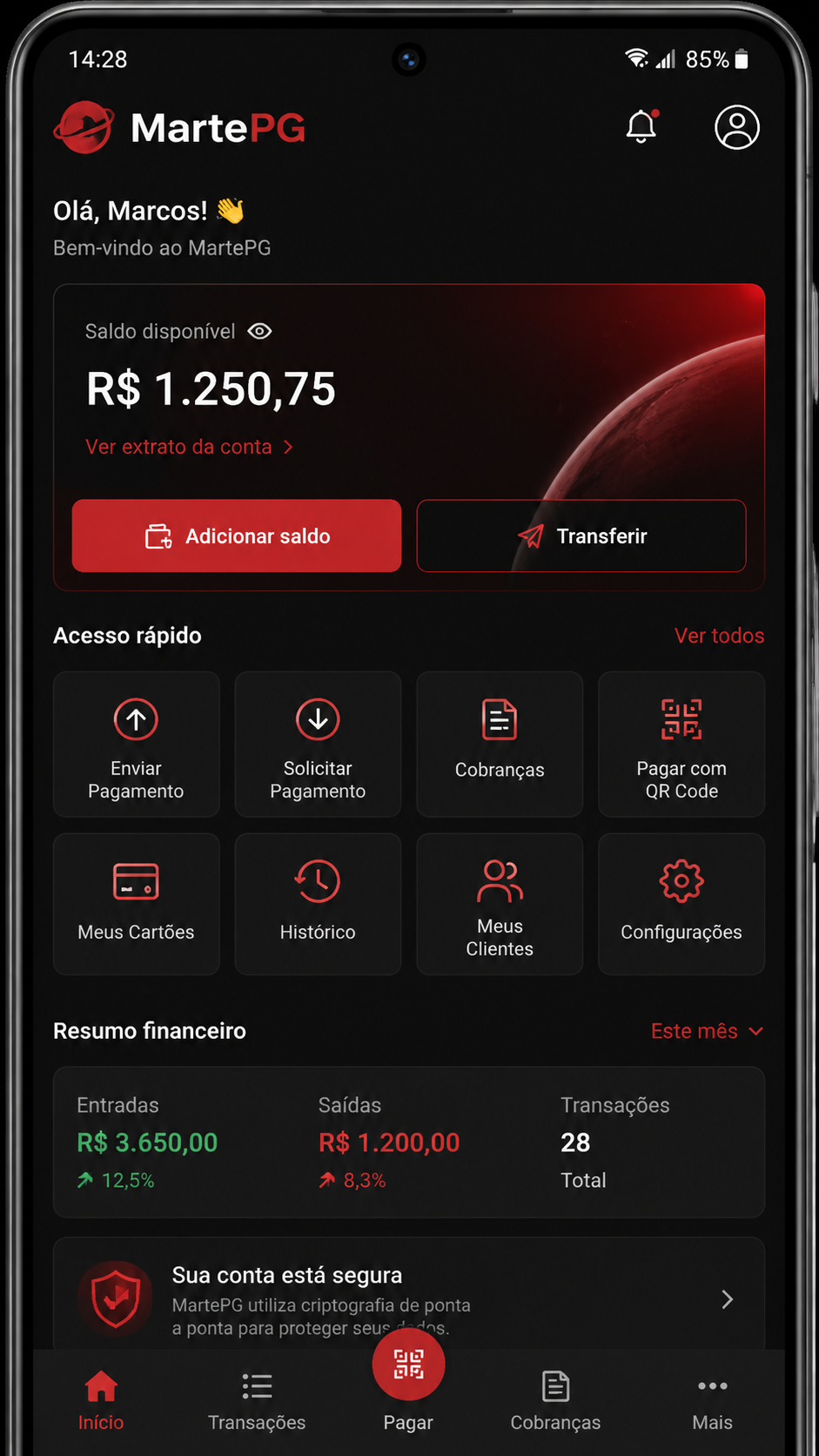 MartePG screenshot