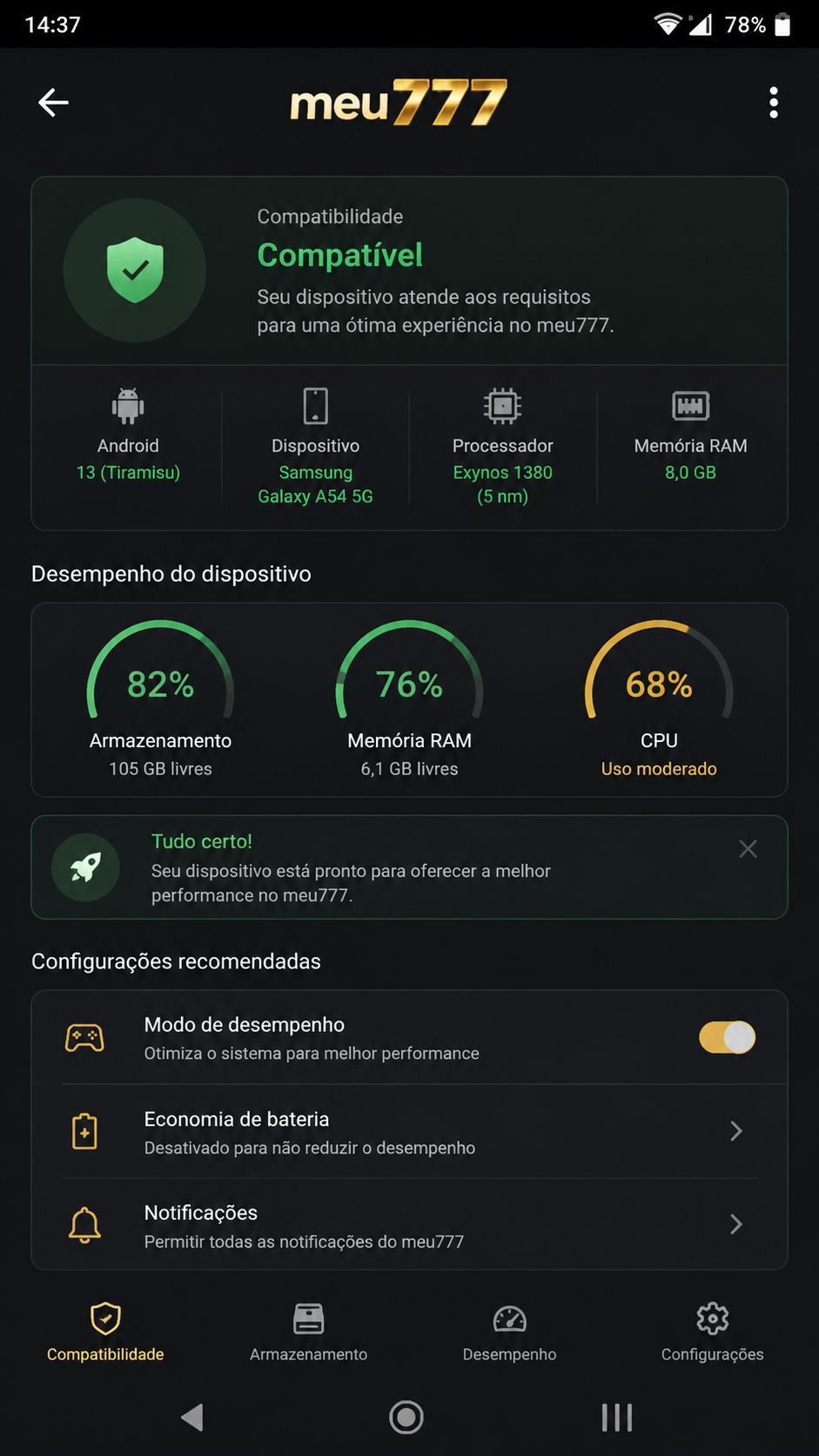 meu777 screenshot