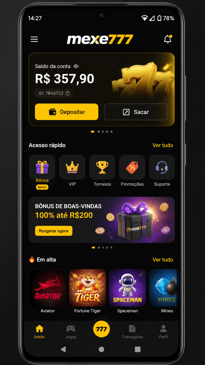 mexe777 screenshot