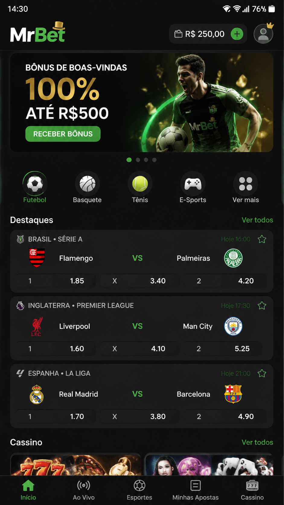 MrBet screenshot