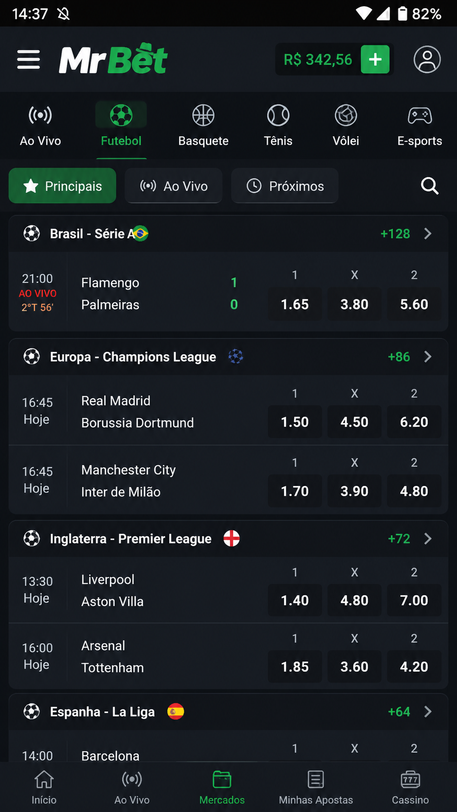 MrBet screenshot