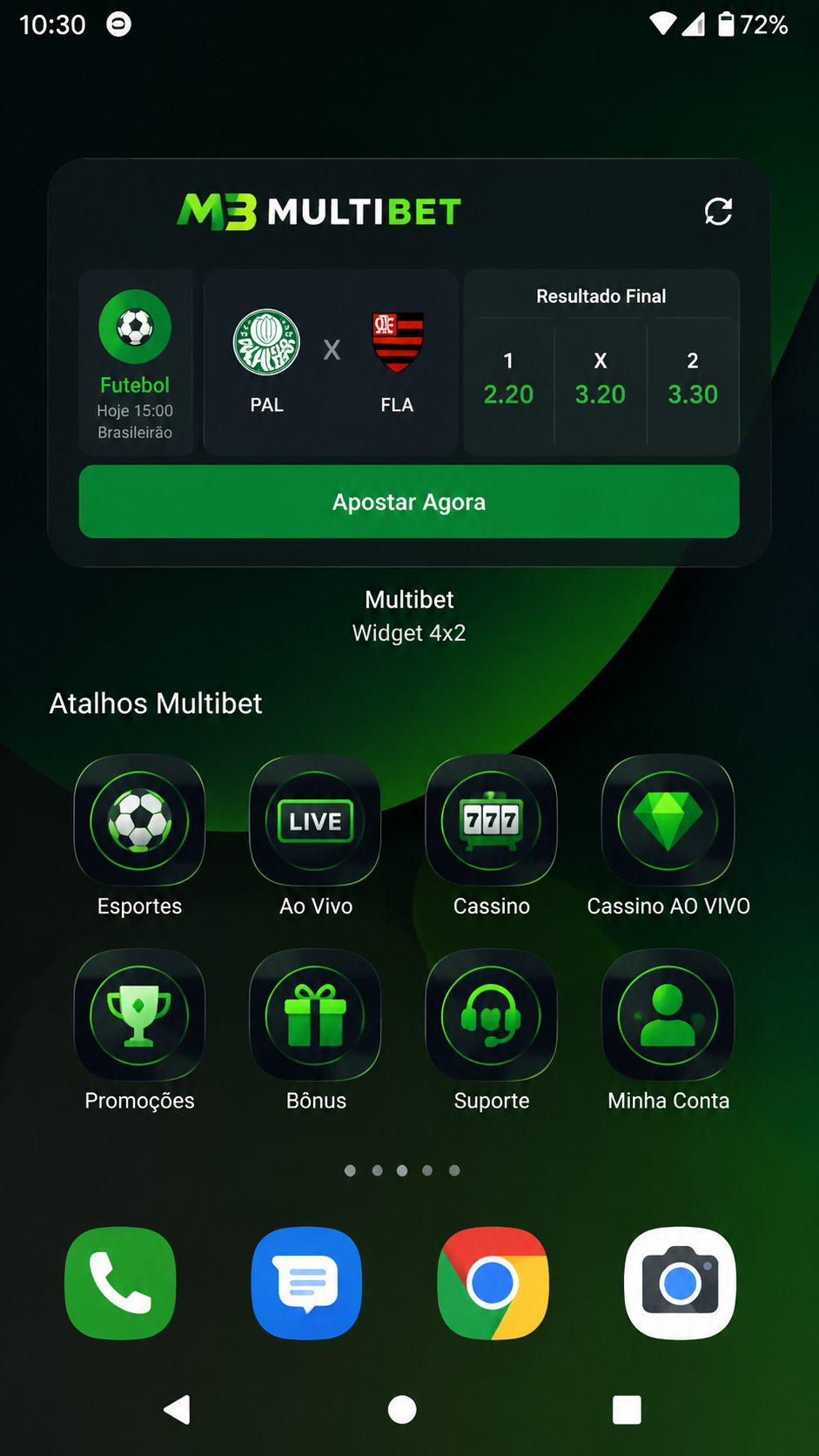 Multibet screenshot