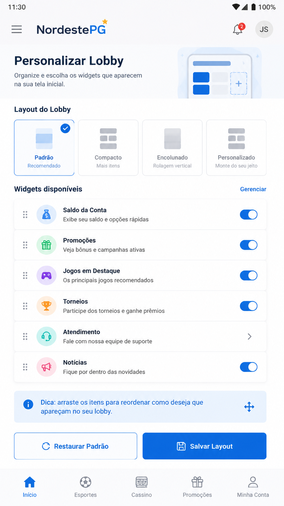 NordestePG screenshot
