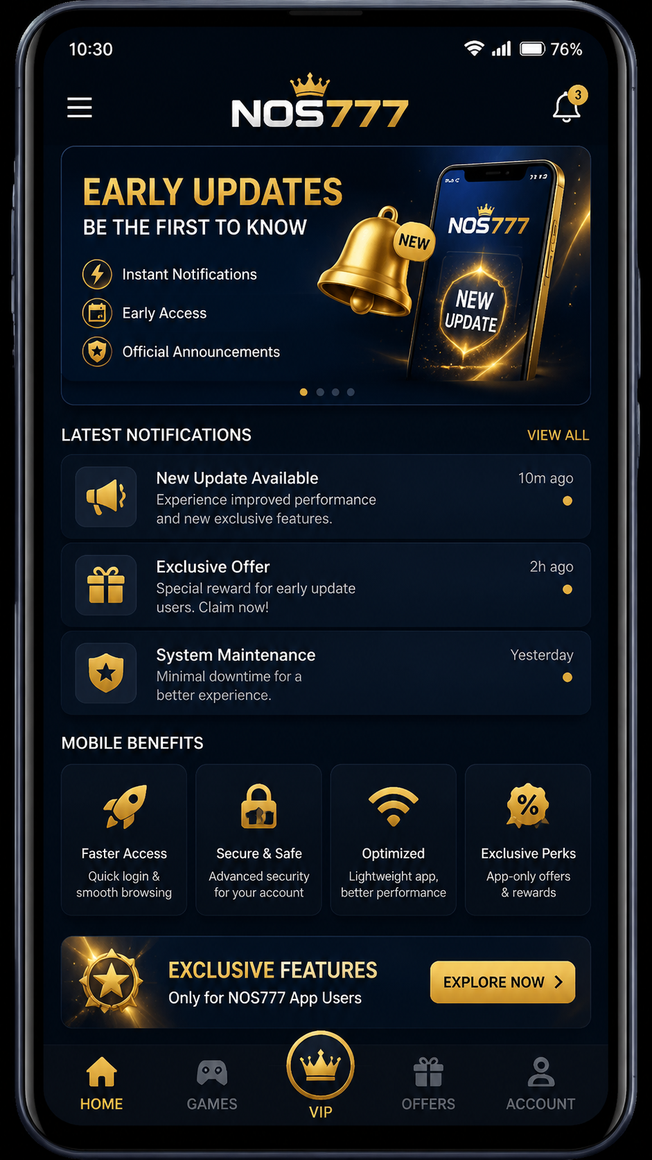 nos777 screenshot