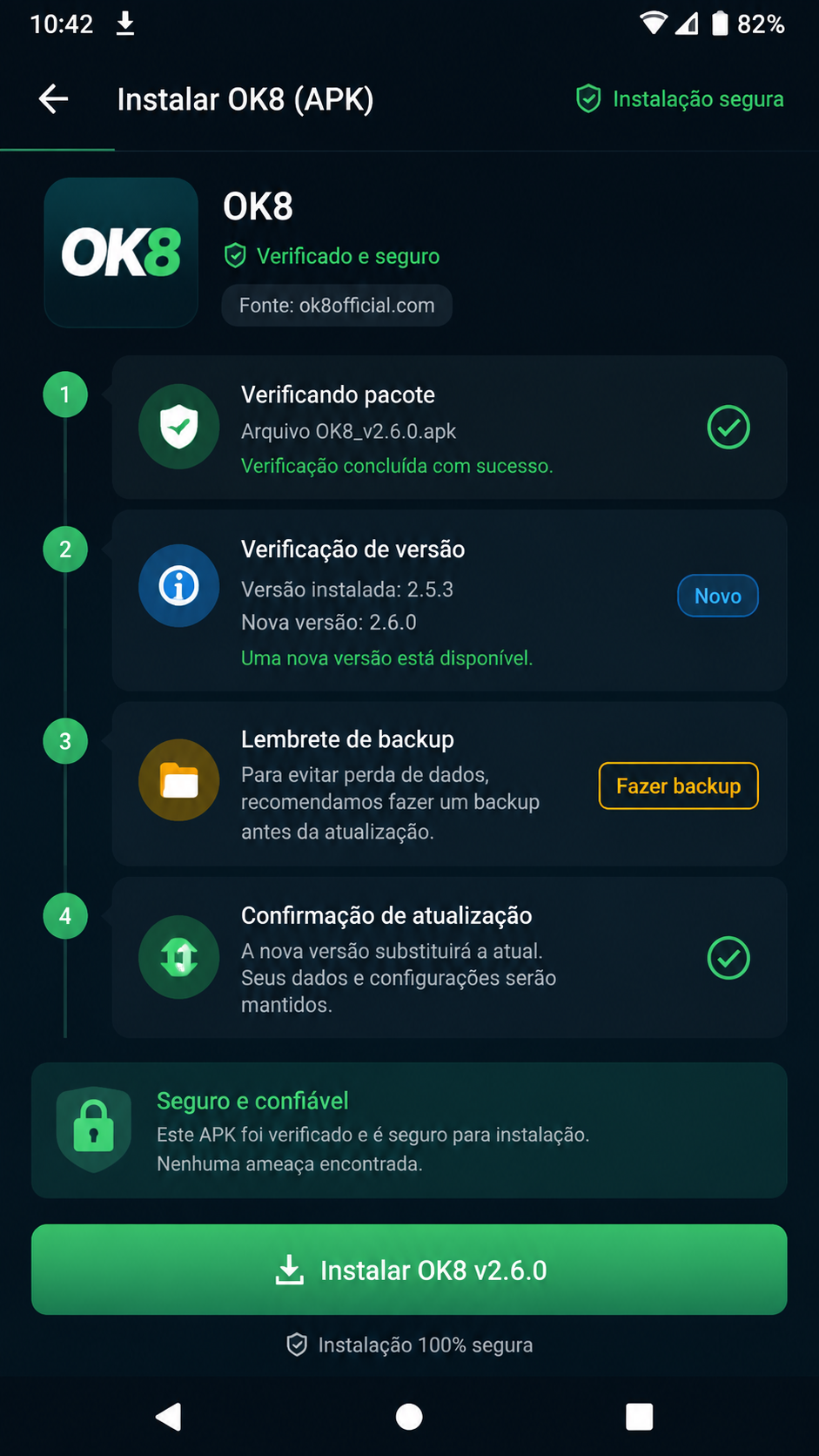ok8 screenshot