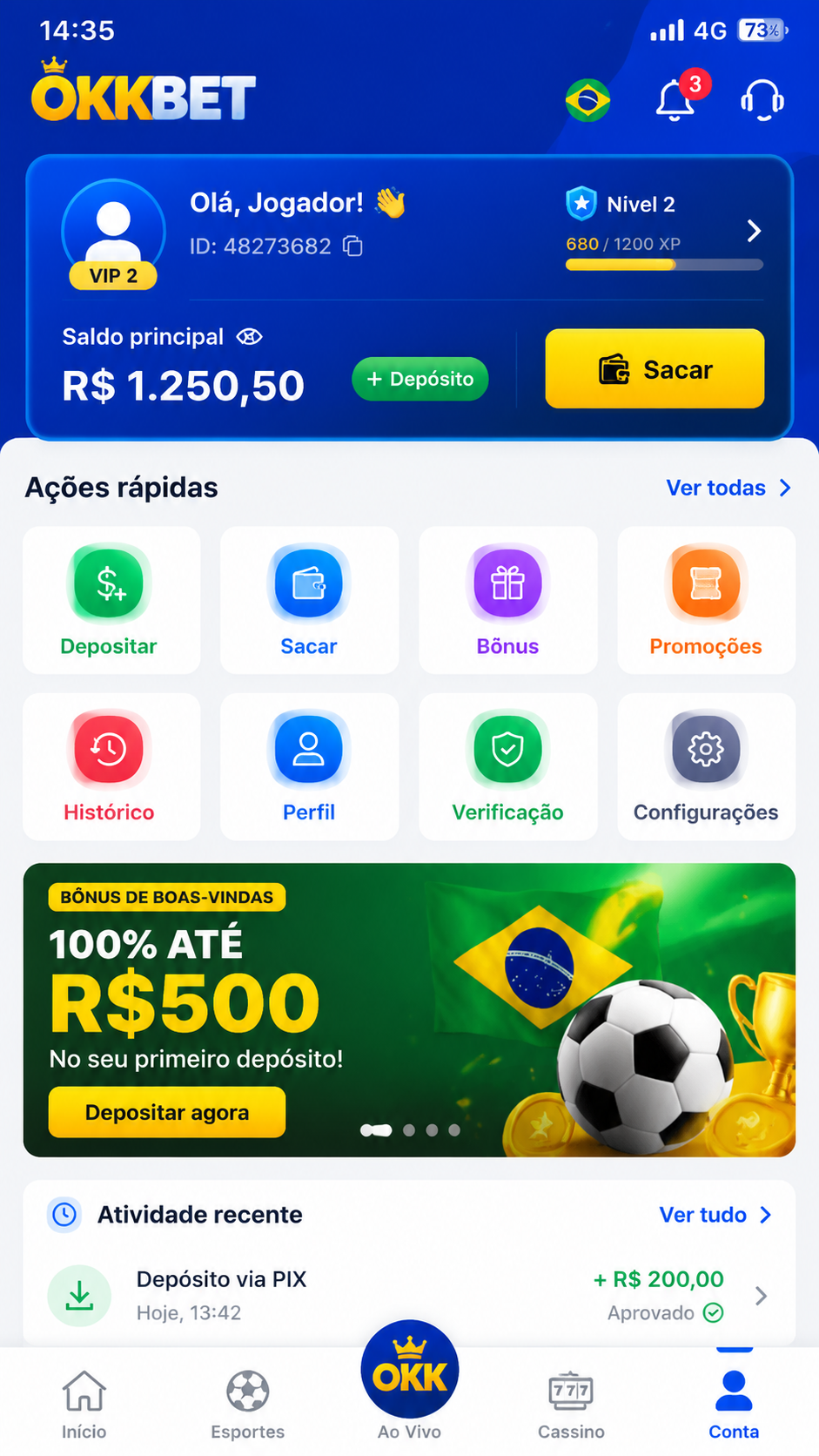 OkkBet screenshot