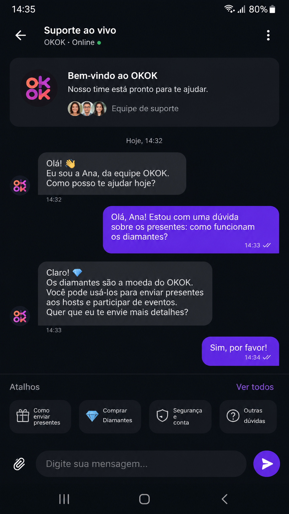 okok screenshot