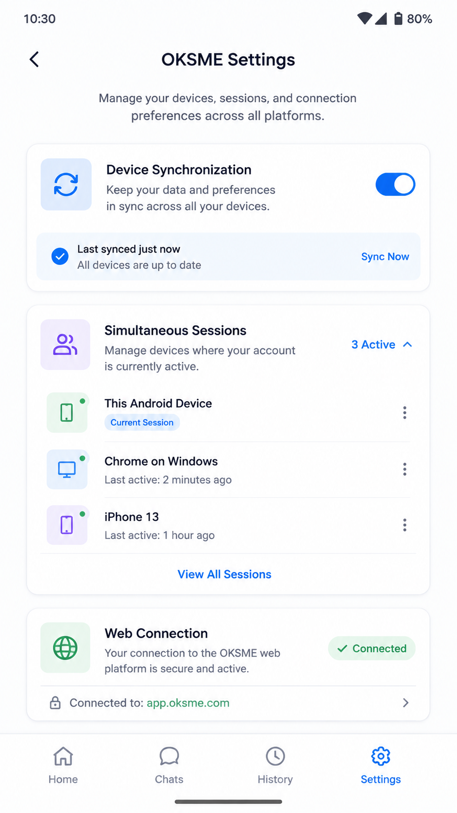 oksme screenshot
