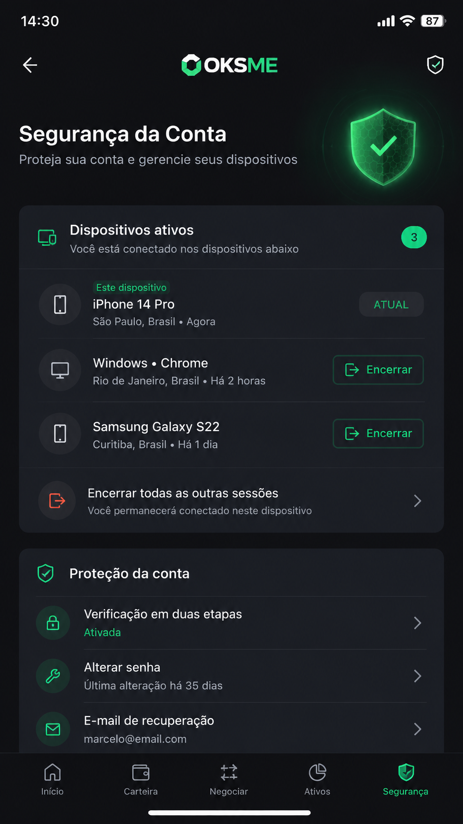 oksme screenshot