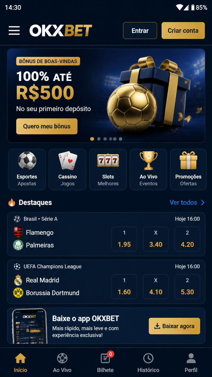 OKXBET screenshot