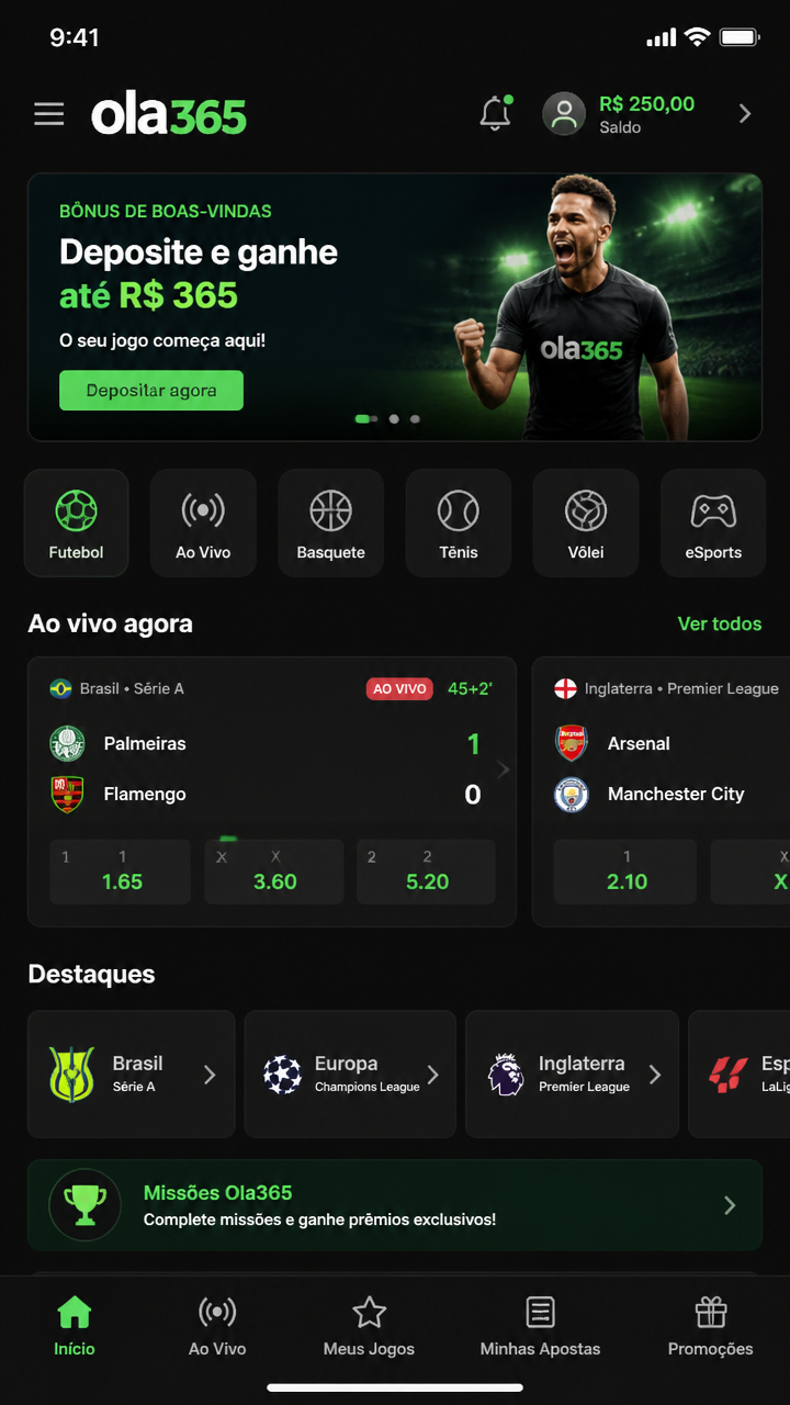 ola365 screenshot