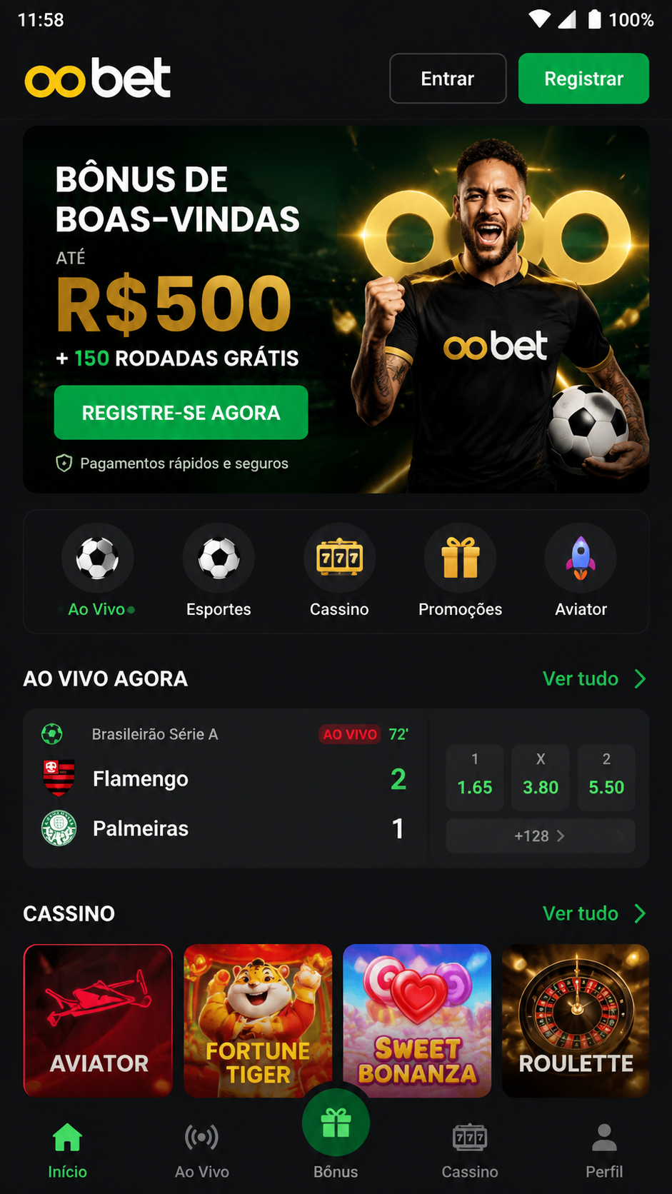 oobet screenshot