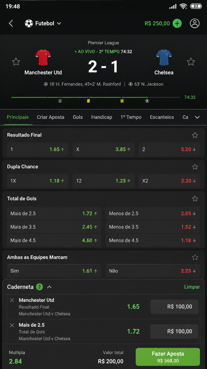 Ostrabet screenshot