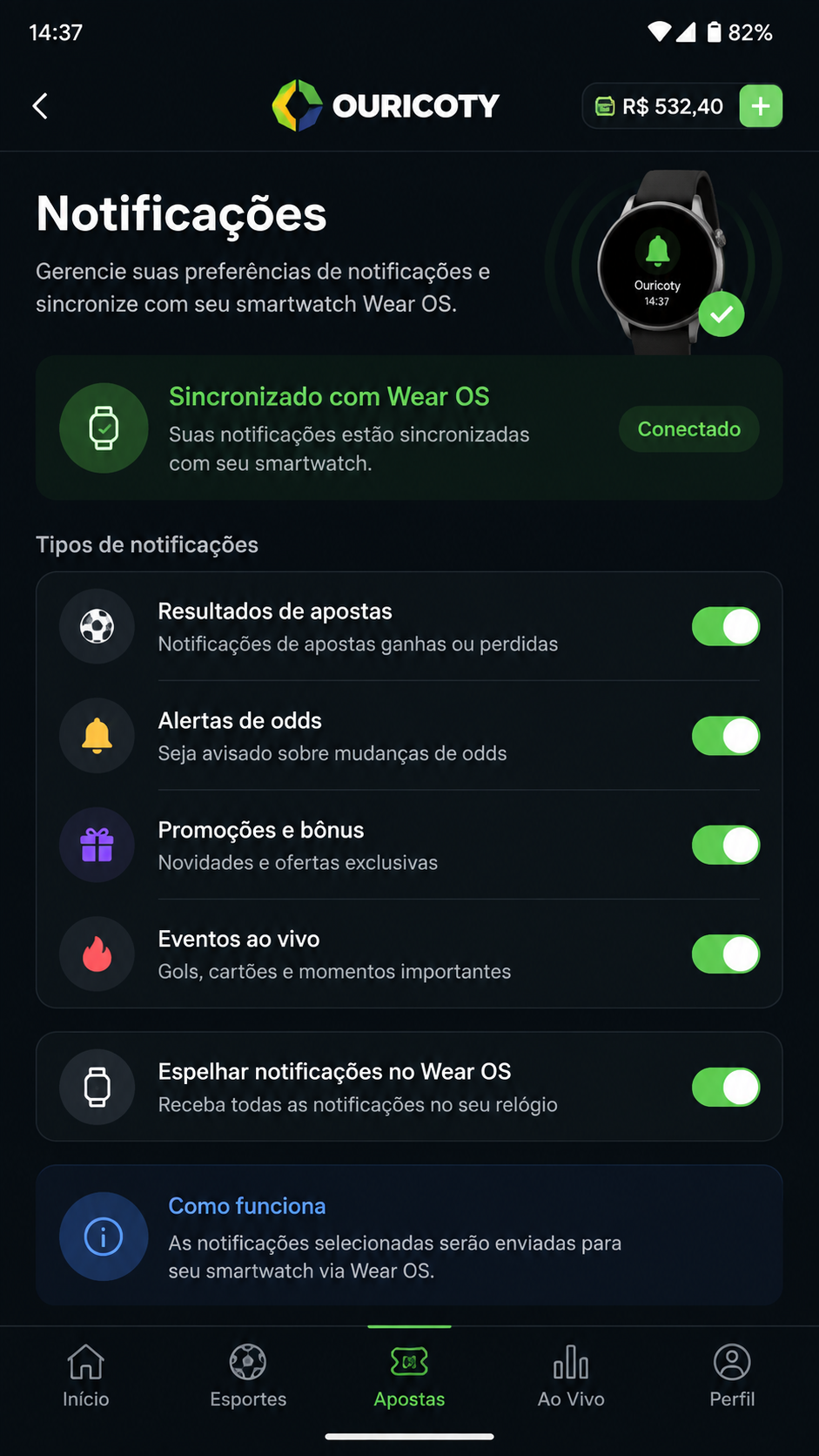 Ouricoty screenshot
