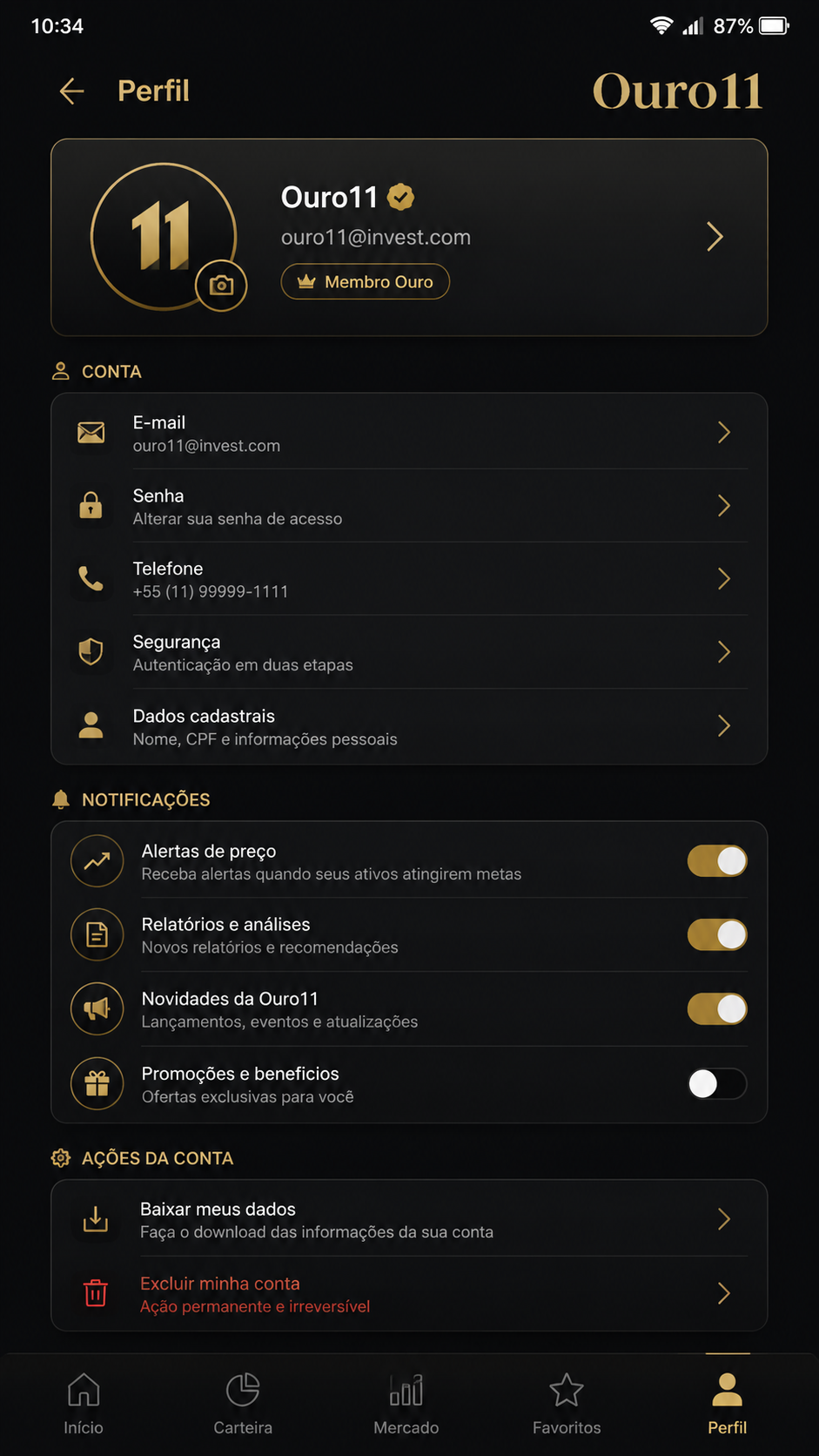 ouro11 screenshot