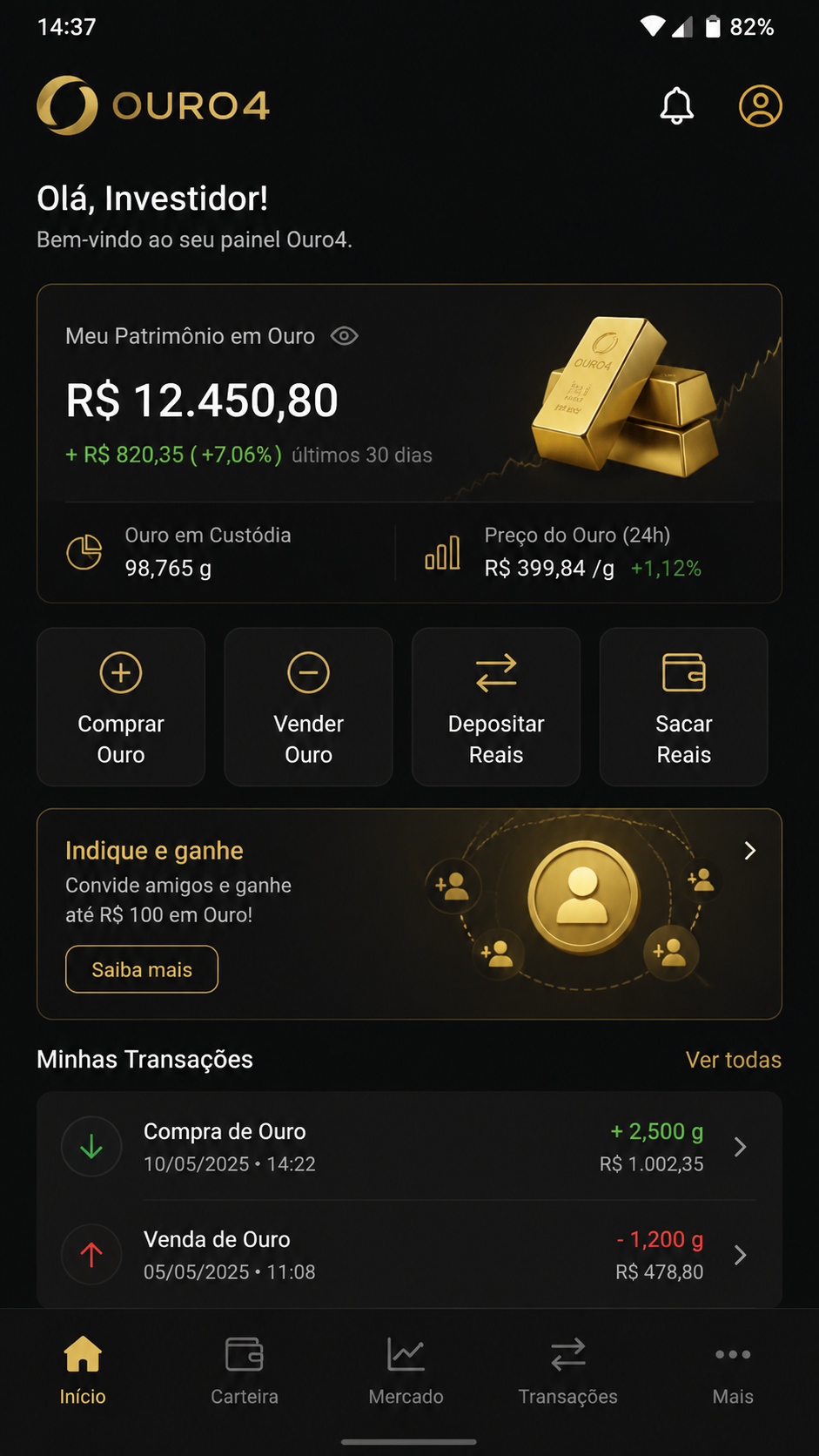 ouro4 screenshot