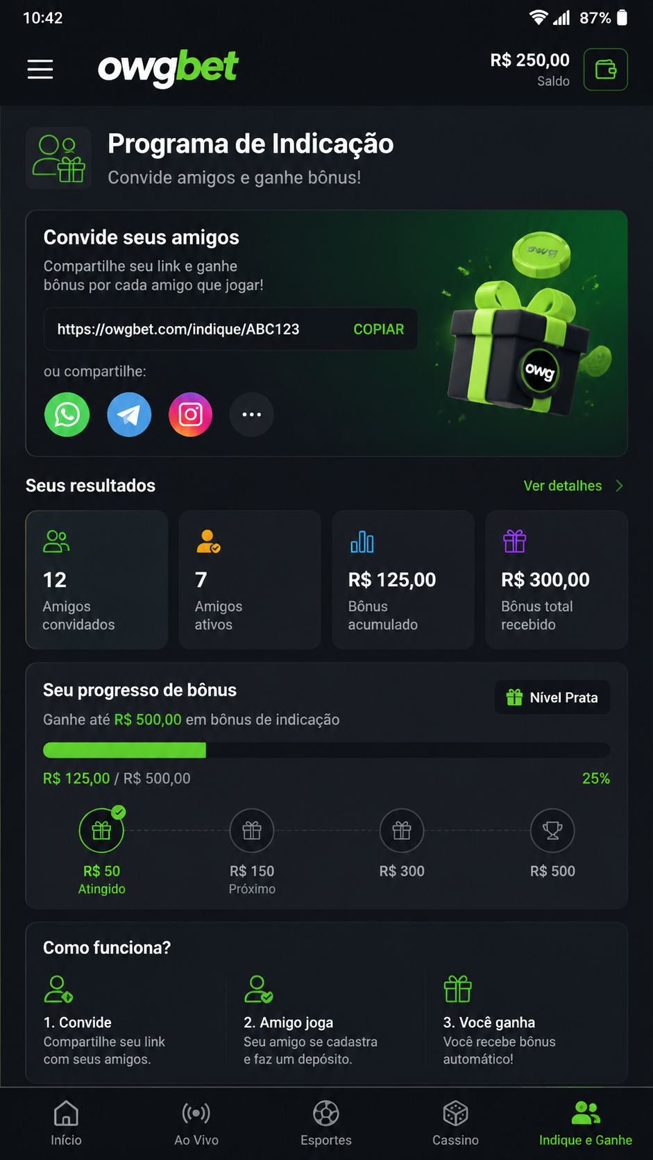 owgbet screenshot