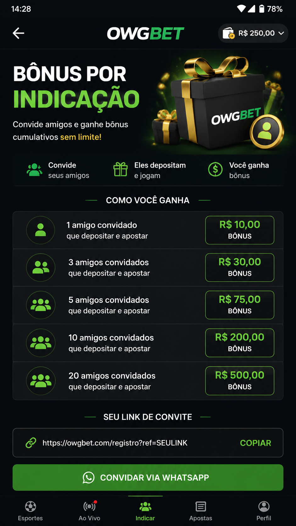 owgbet screenshot