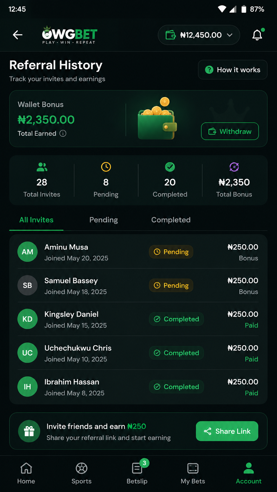 owgbet screenshot