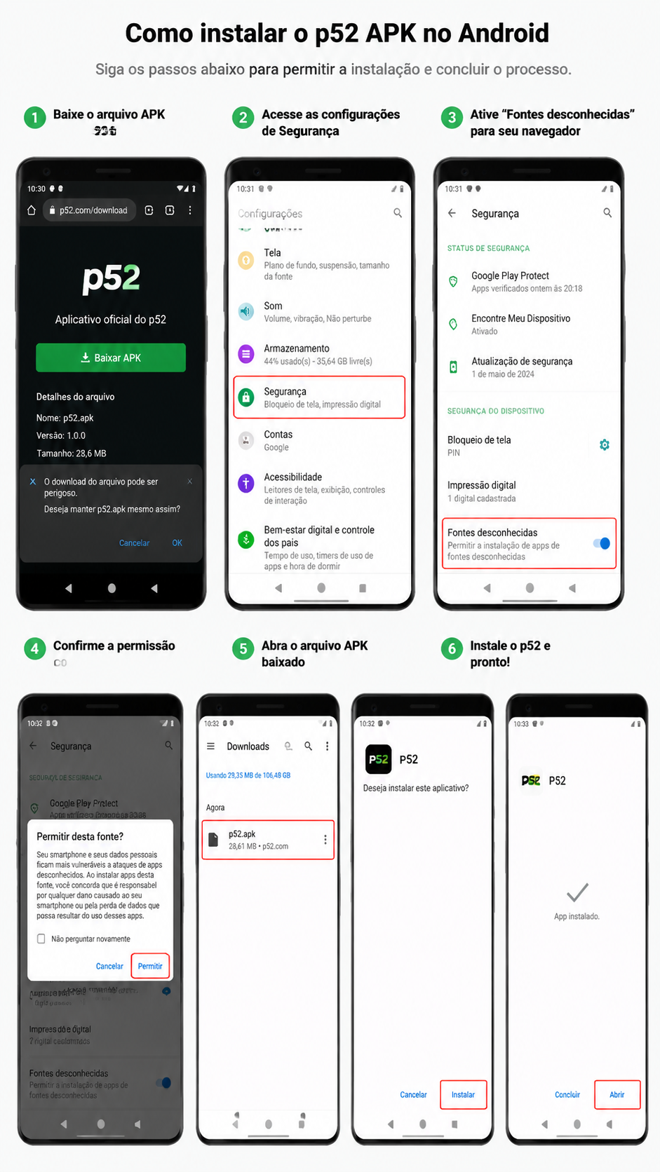 p52 screenshot