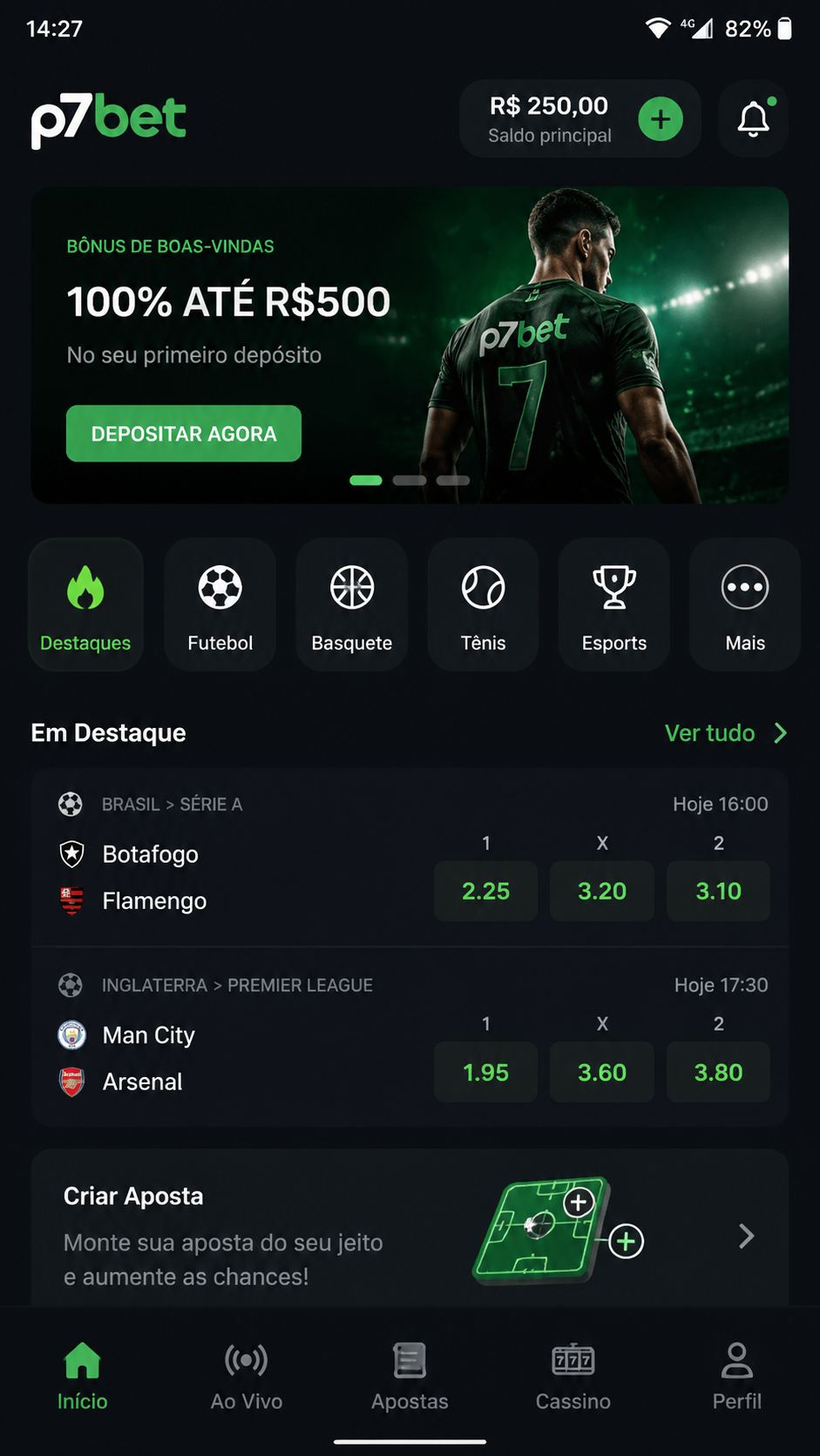p7bet screenshot