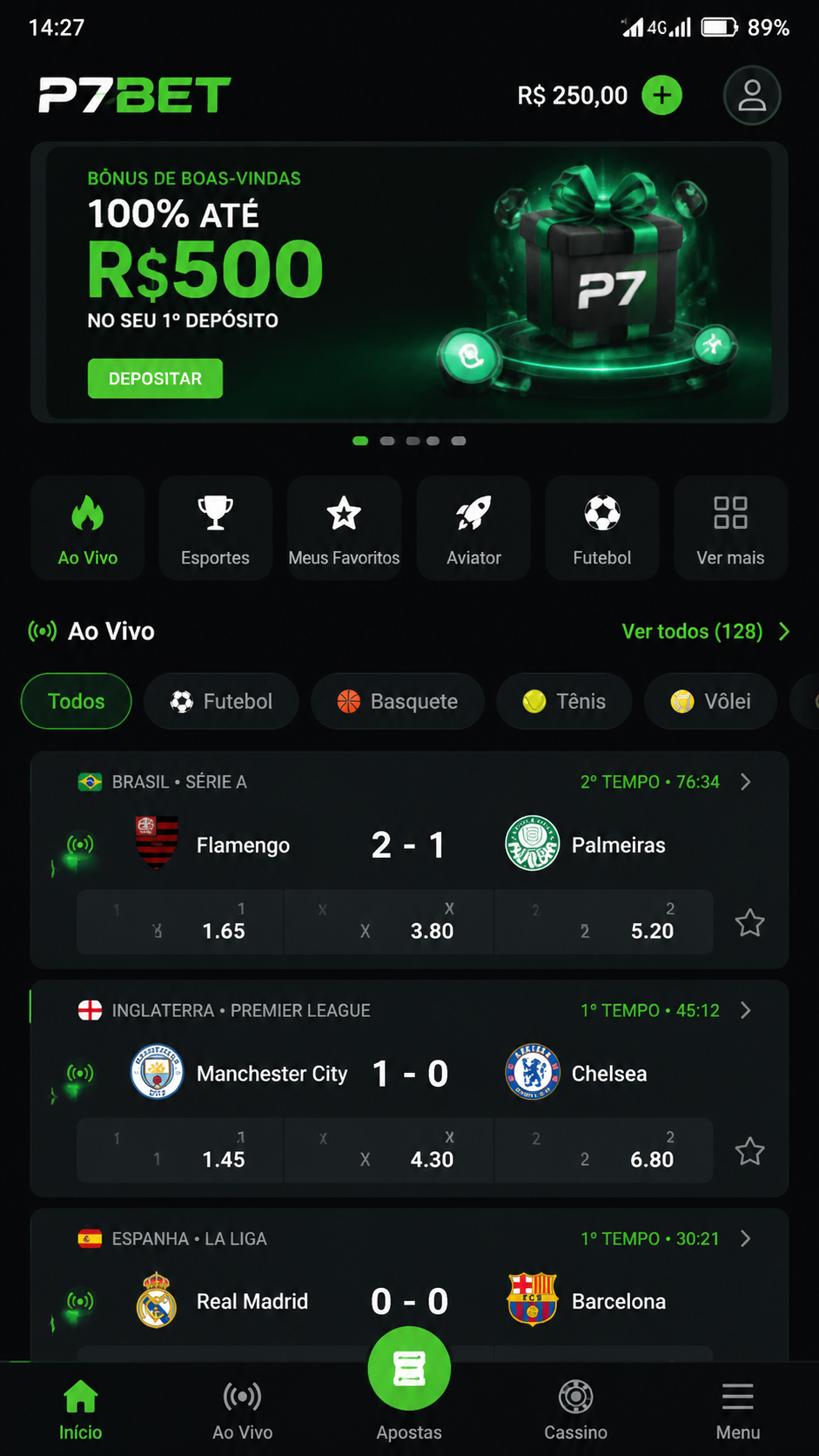 p7bet screenshot