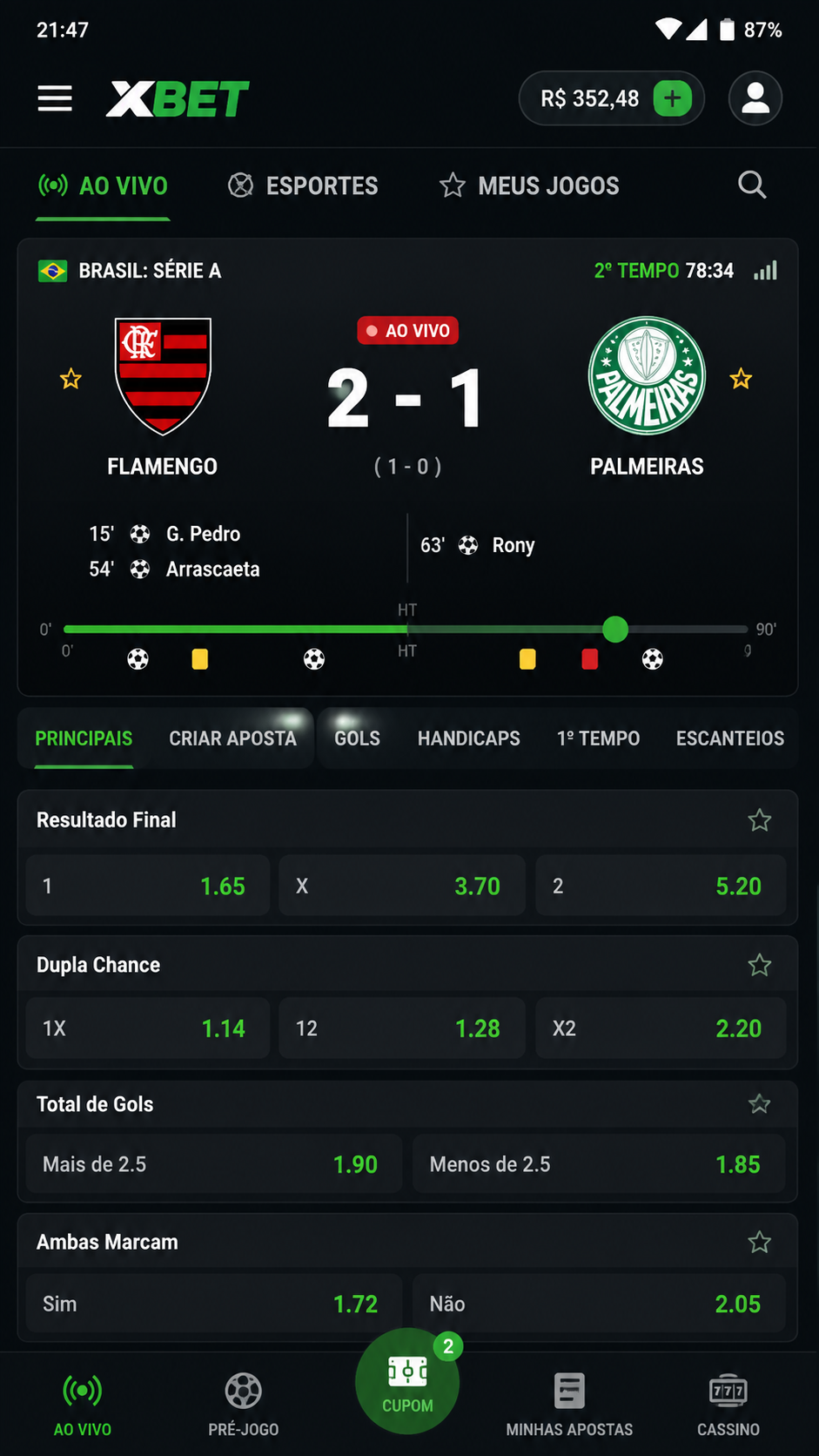 pais777 screenshot
