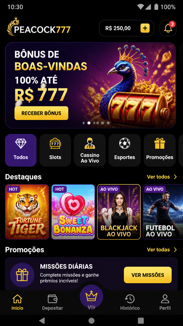 Peacock777 screenshot