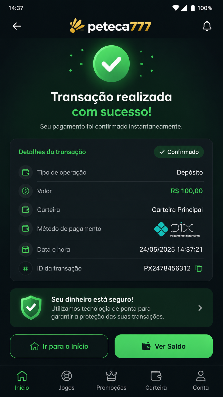 peteca777 screenshot