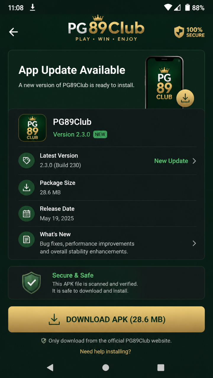 PG89Club screenshot