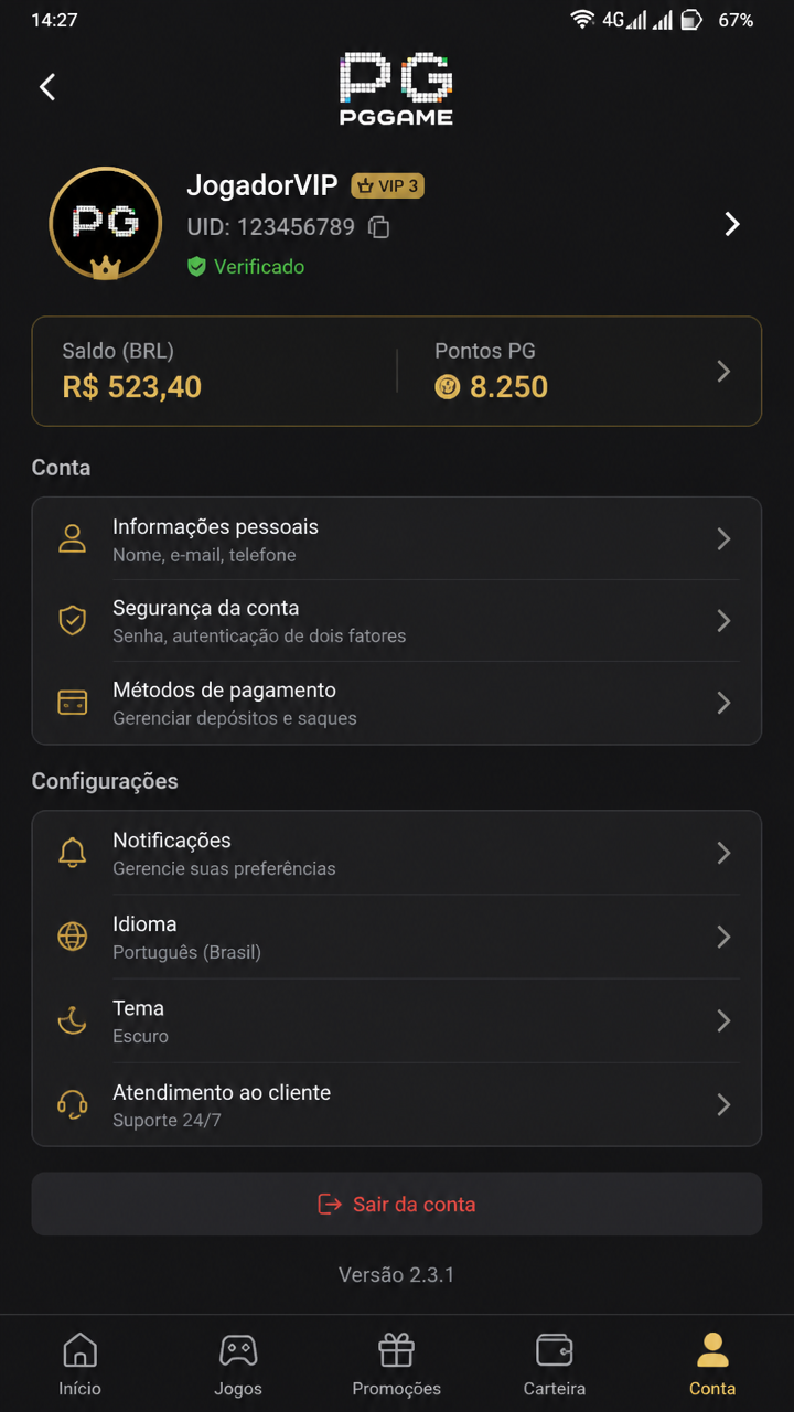 PGGame screenshot