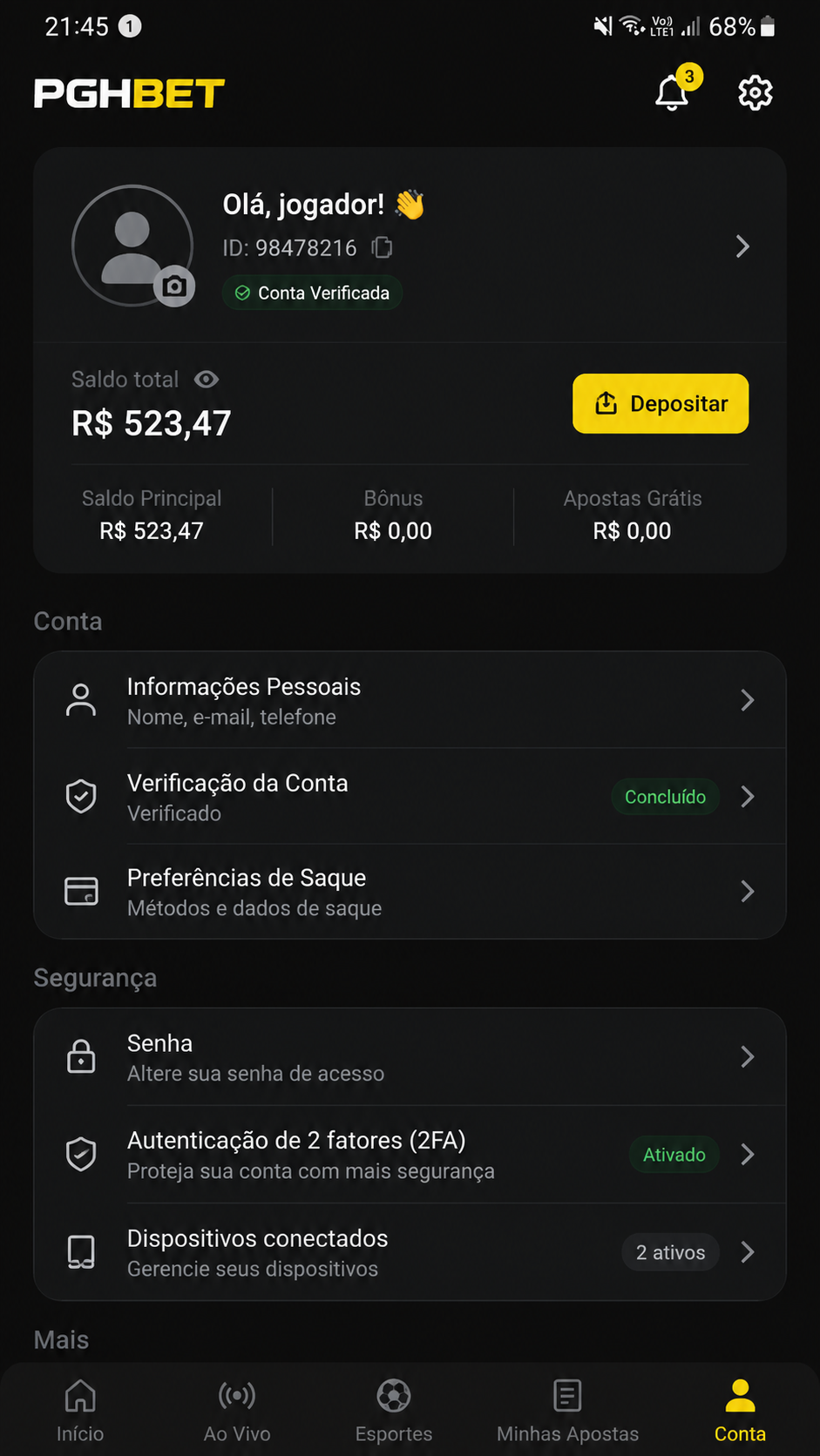 pghbet screenshot