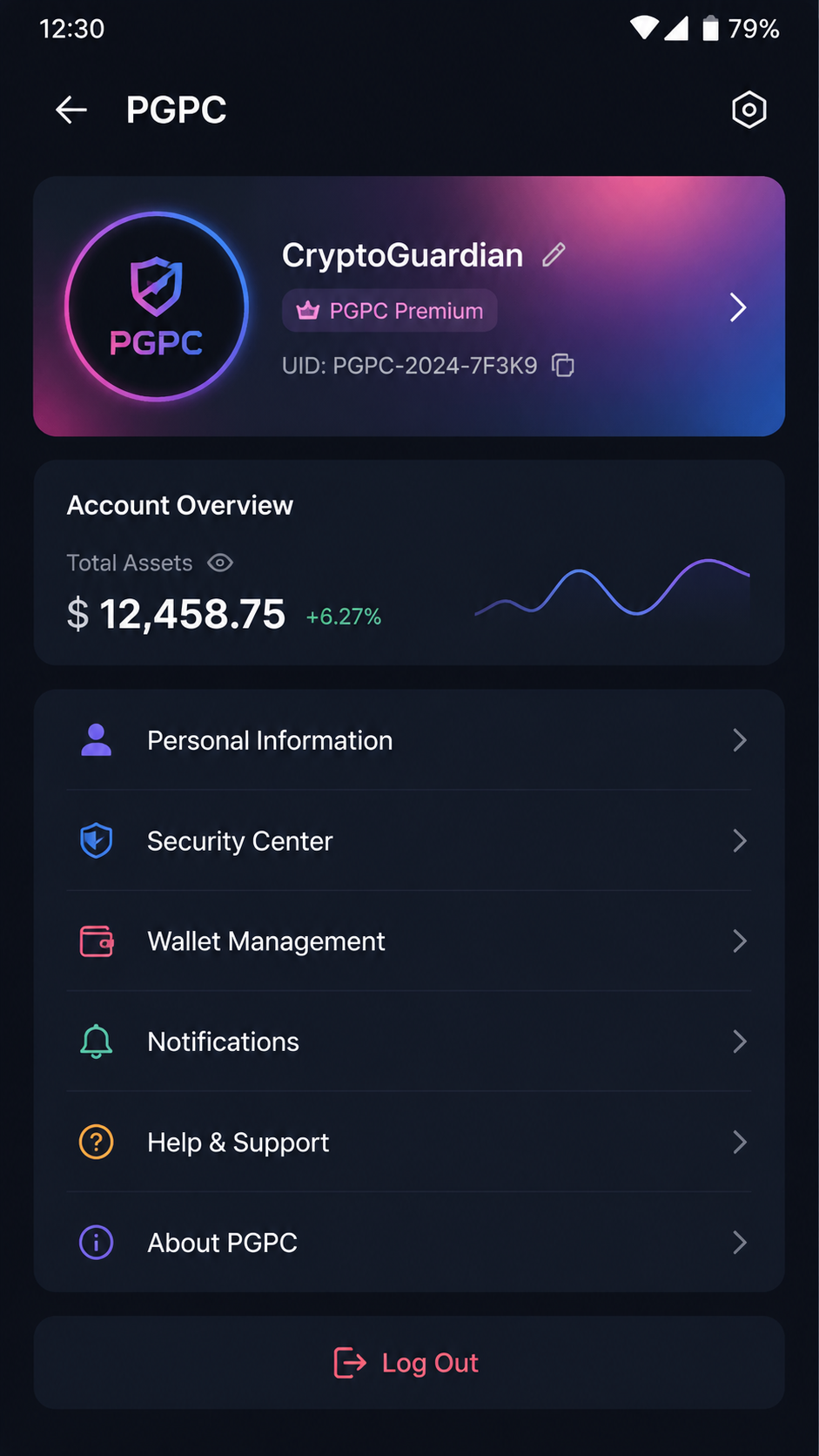 pgpc screenshot