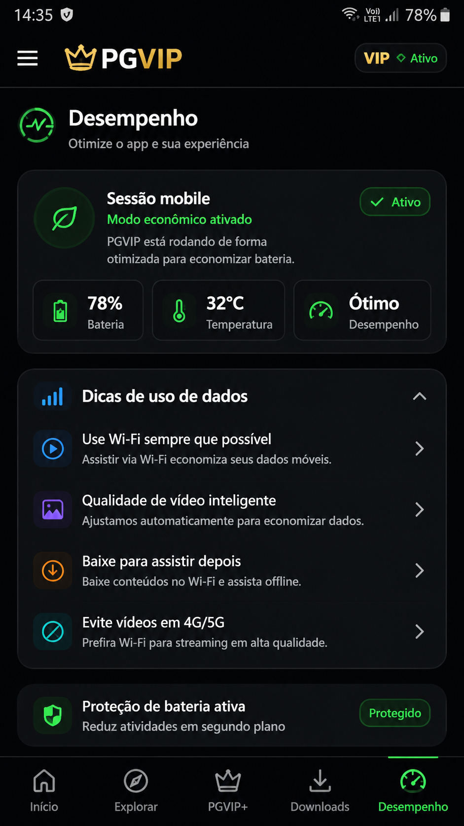 pgvip screenshot