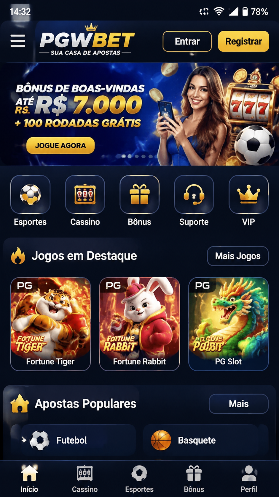 pgwbet screenshot