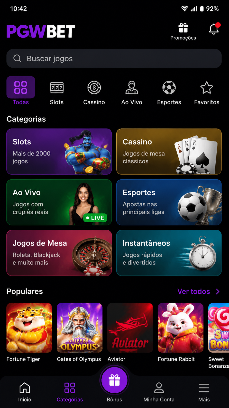 pgwbet screenshot