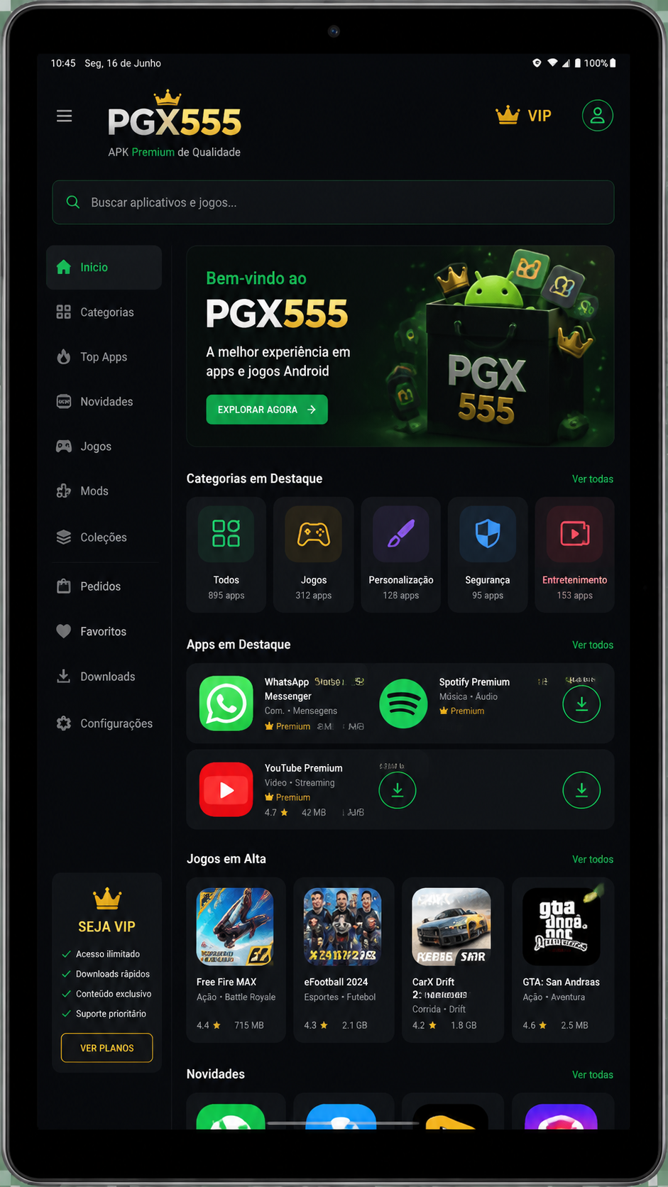 pgx555 screenshot