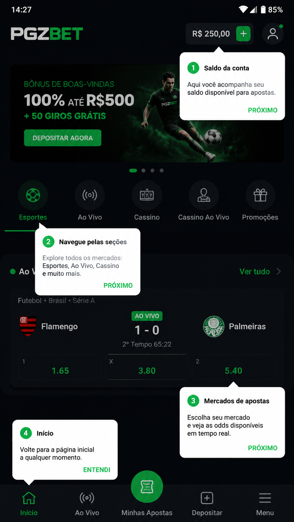 pgzbet screenshot