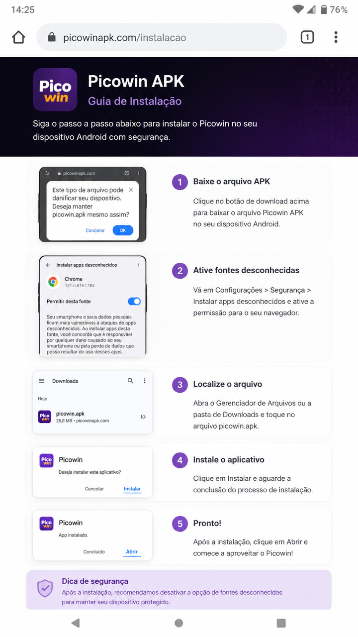 Picowin screenshot