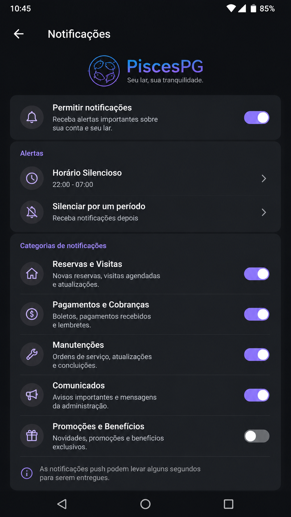 PiscesPG screenshot