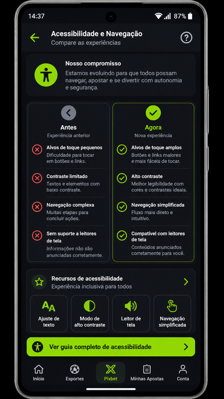 Pixbet screenshot